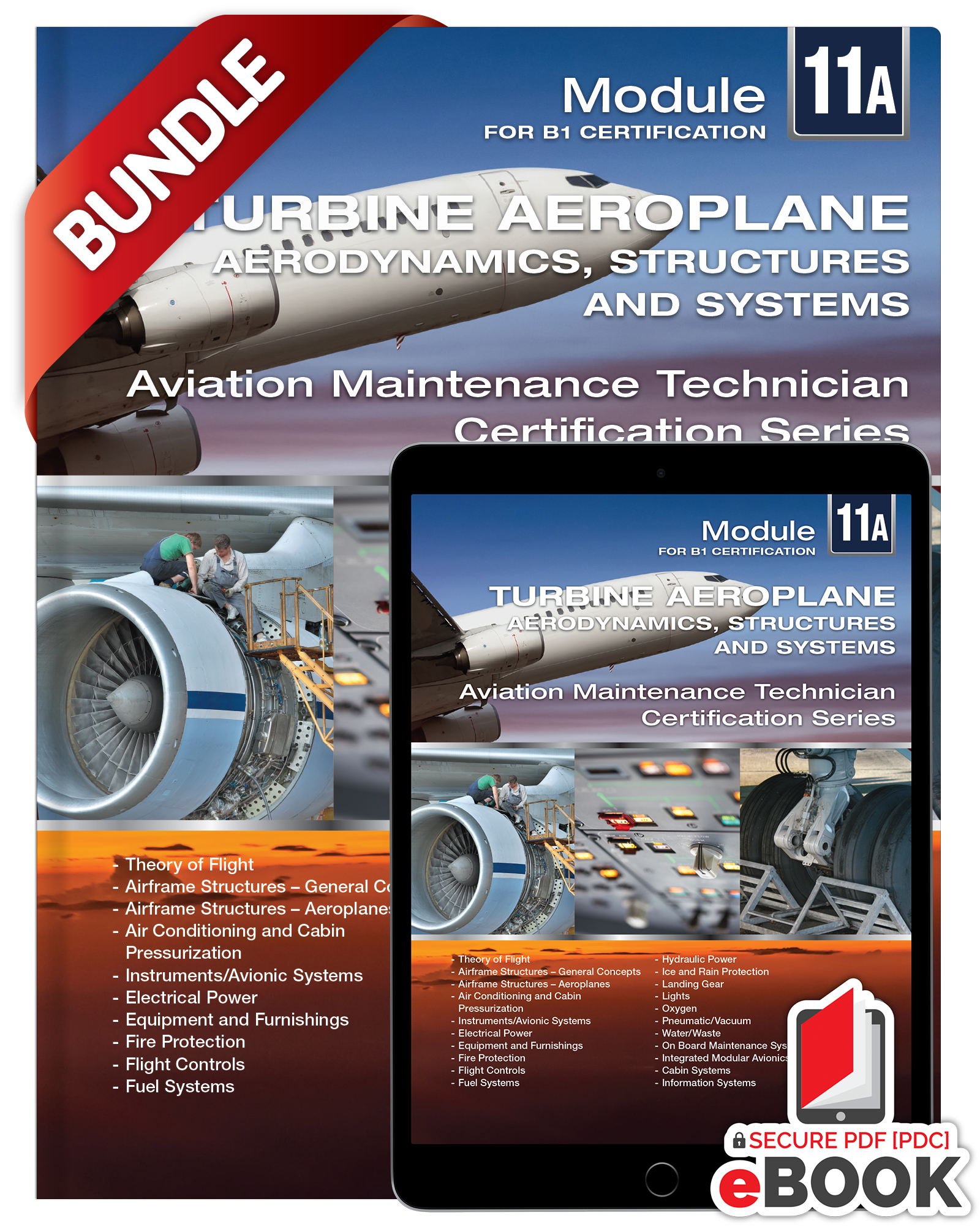 Turbine Aeroplane Structures and Systems: Module 11A (B1) - Bundle
