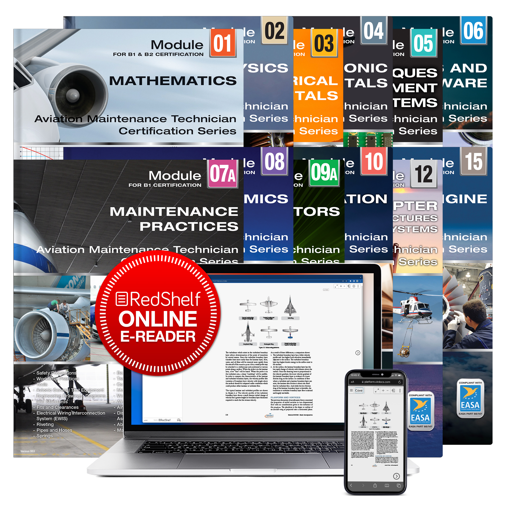 EASA B1.3 Helicopter / Turbine Study Set - RedShelf Online - Pre-2023-989