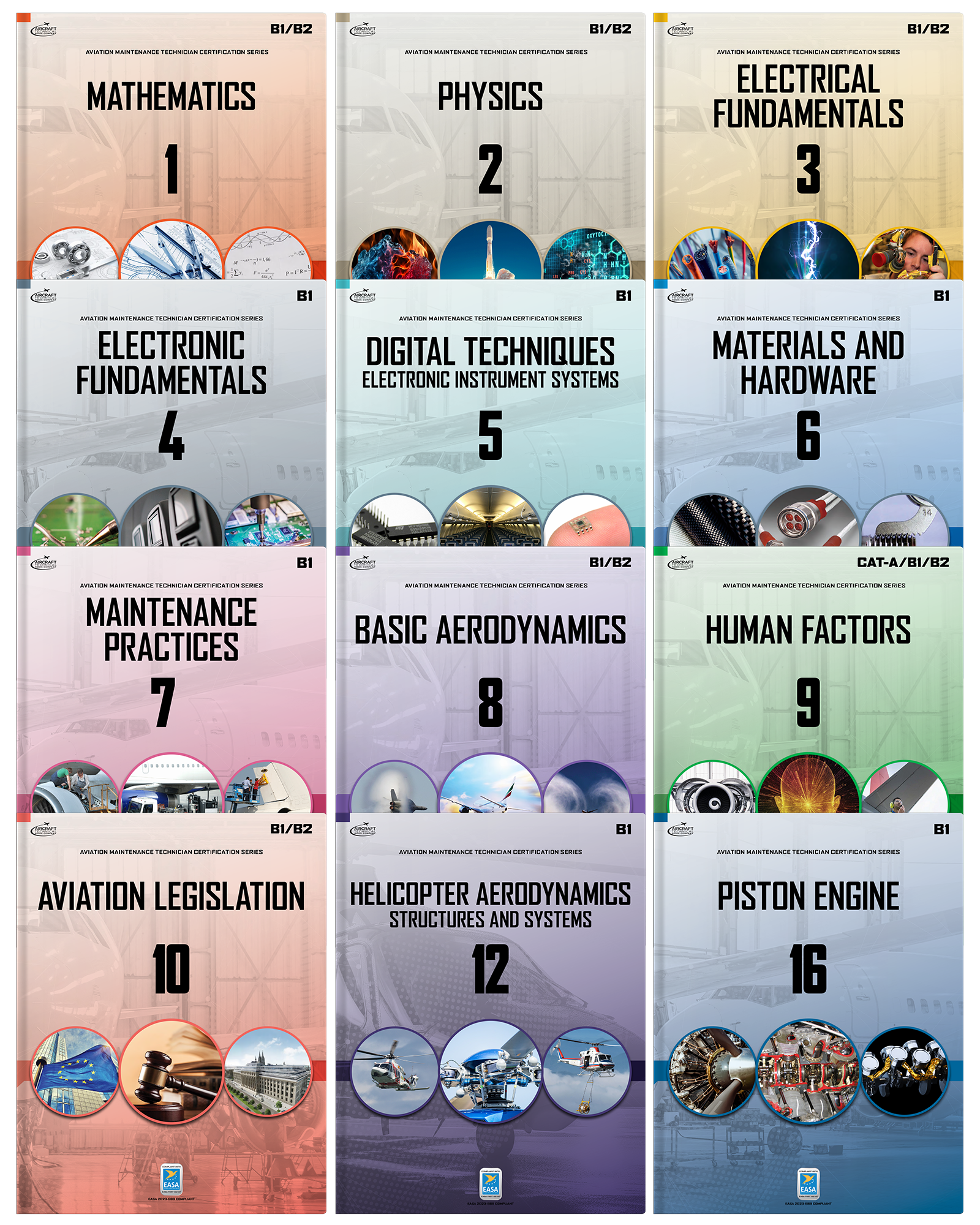 B1.4 Helicopter/Piston Set - Book