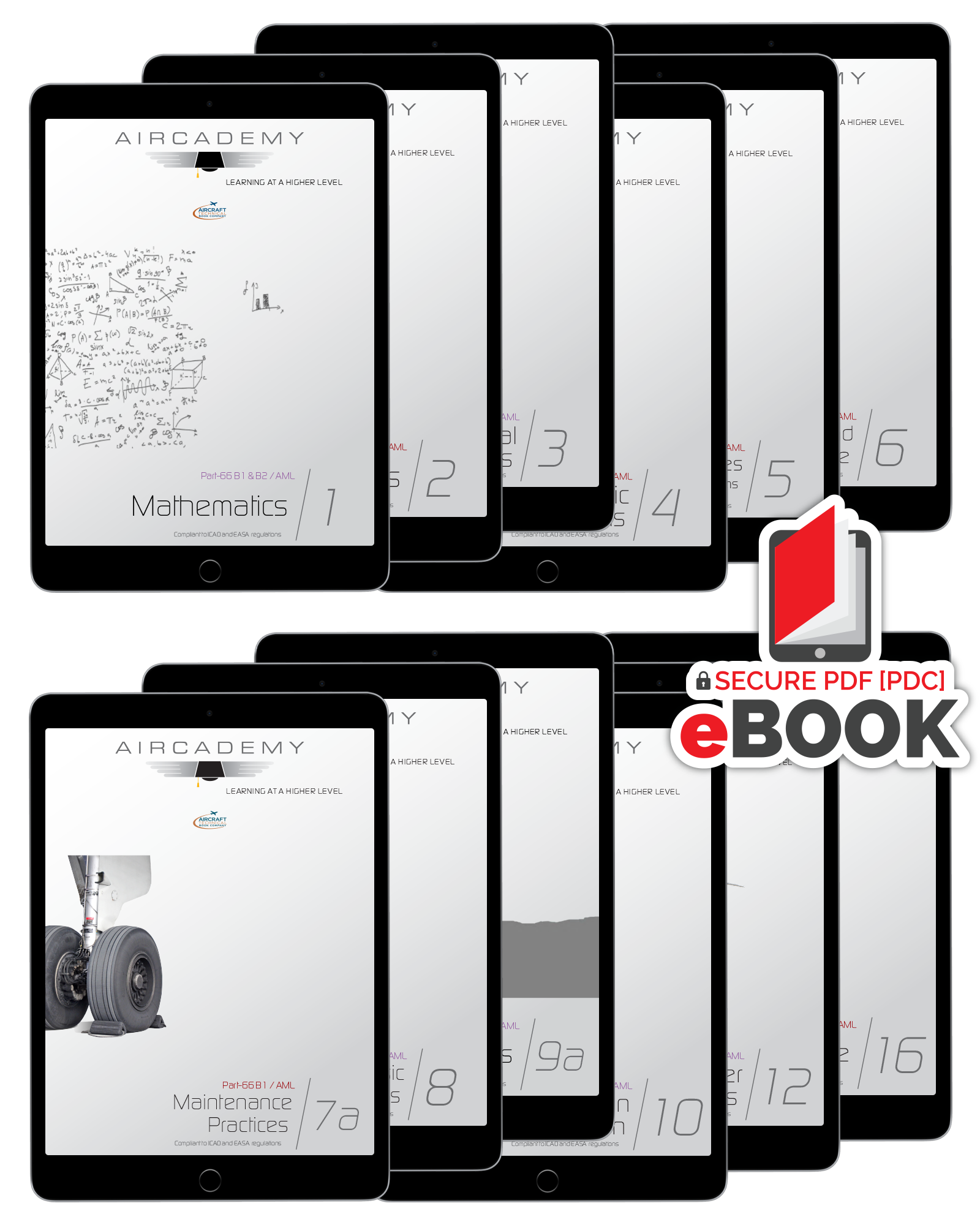 Aircademy B1.4 Helicopter / Piston Study Set - eBook