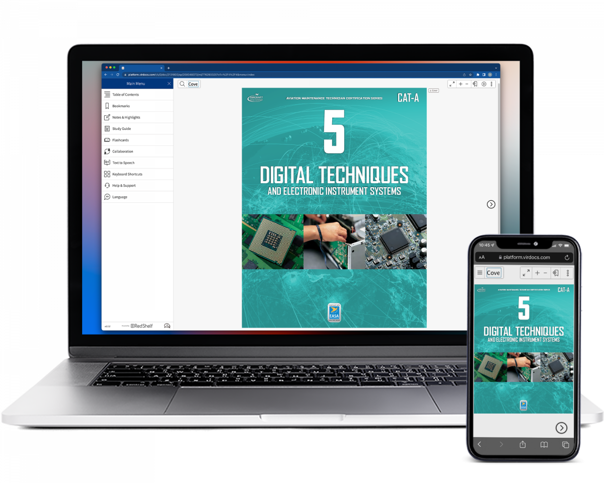 Digital Techniques / Electronic Instrument Systems: Module 5 (CAT-A) - RedShelf Online - Pre-2023-989