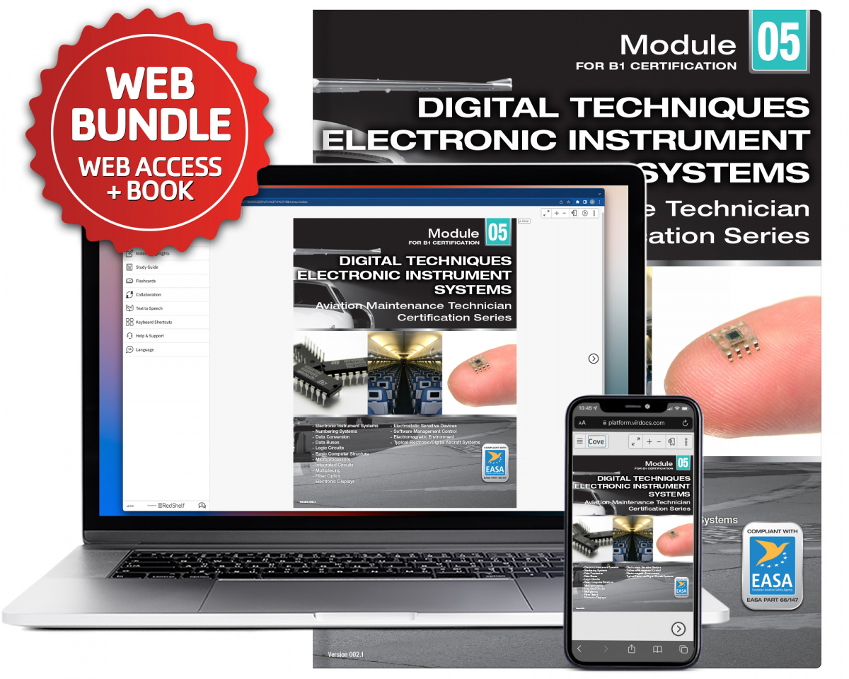 Digital Techniques / Electronic Instrument Systems: Module 5 (B1) - Online Bundle - Pre-2023-989