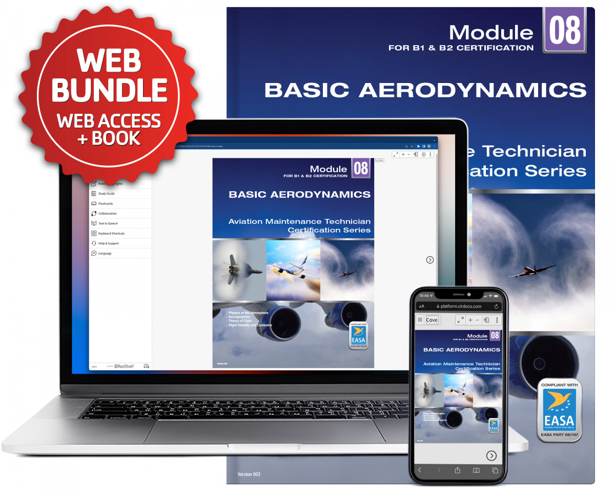 Basic Aerodynamics: Module 8 (B1/B2) - RedShelf Online Bundle - Pre-2023-989