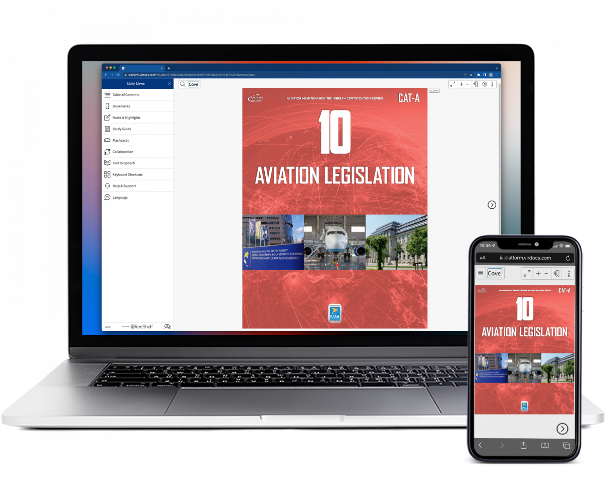 Aviation Legislation: Module 10 (CAT-A) - RedShelf Online - Pre-2023-989