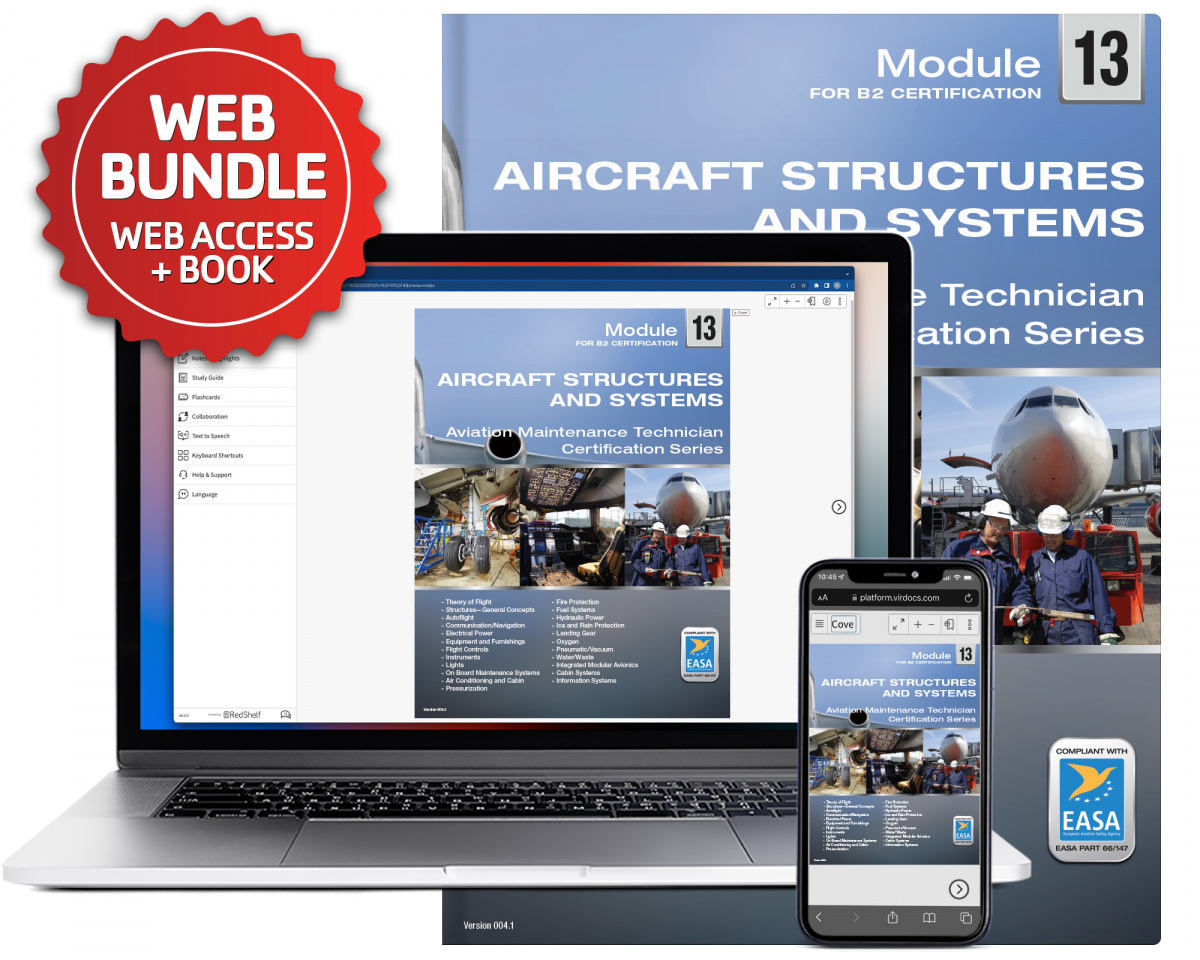 Aircraft Structures and Systems: Module 13 (B2) - RedShelf Online Bundle - Pre-2023-989