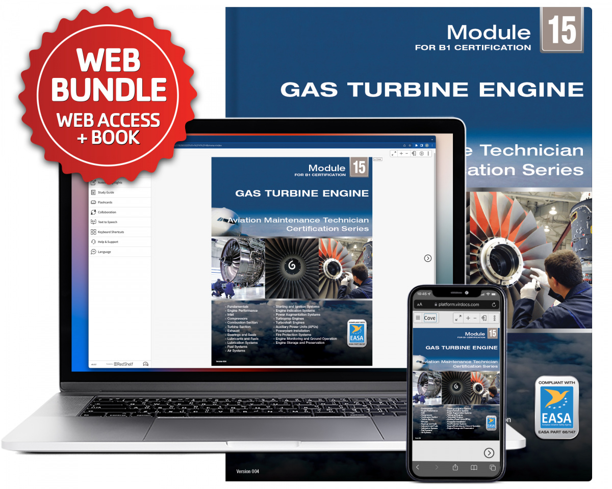 Gas Turbine Engine: Module 15 (B1) - RedShelf Online Bundle - Pre-2023-989