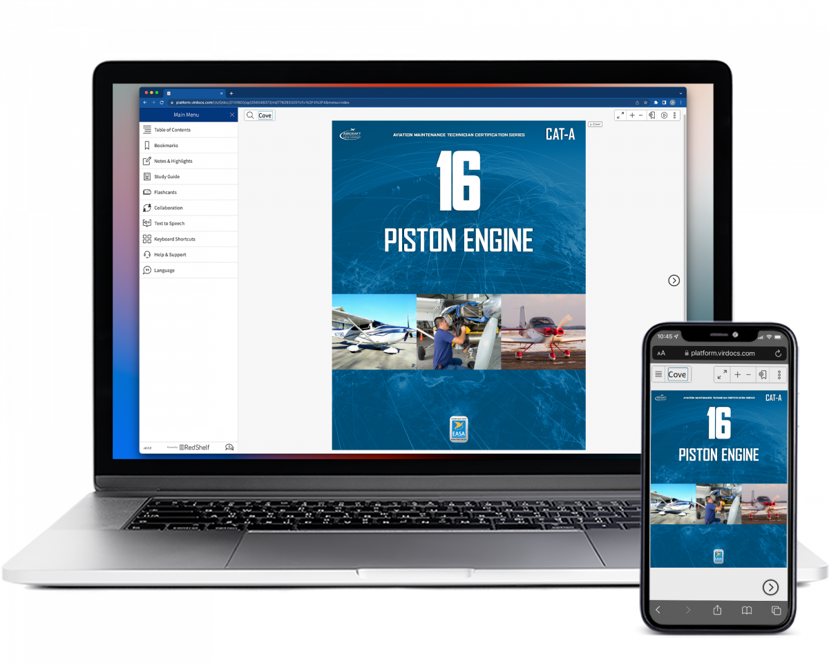 Piston Engine: Module 16 (CAT-A) - RedShelf Online - Pre-2023-989