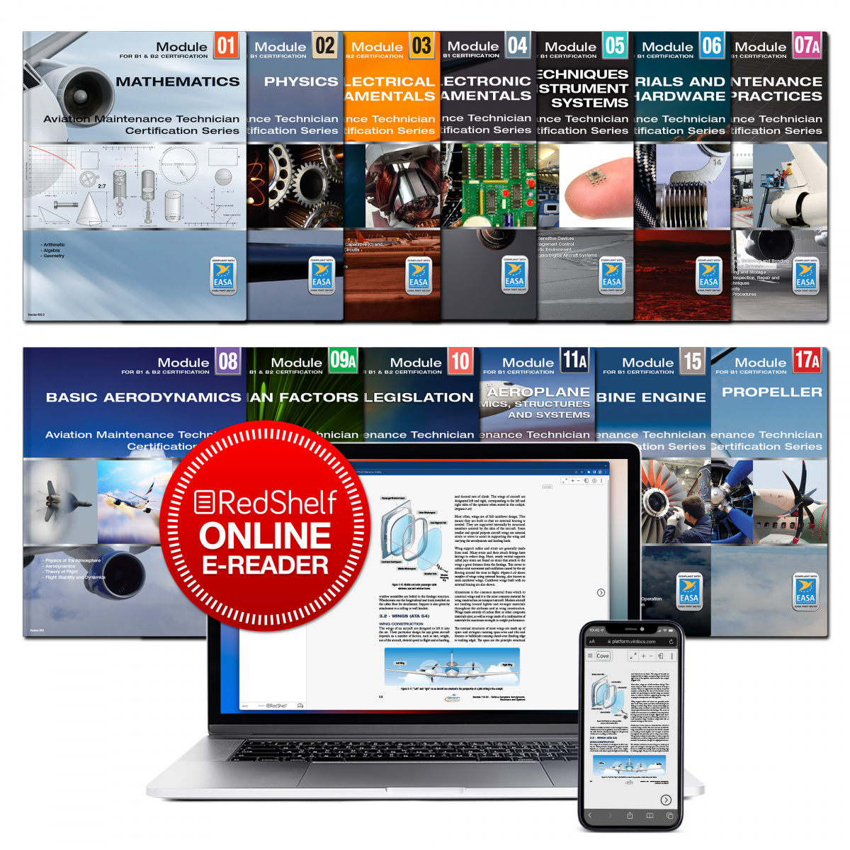 EASA B1.1 Airplane / Turbine Study Set - eBook Online