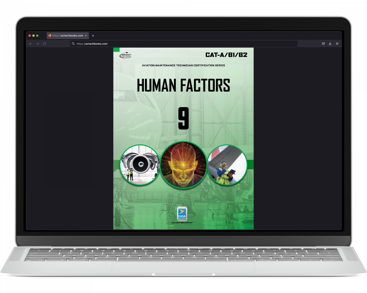 Human Factors: Module 9 (CATA/B1/B2) -  Online eBook