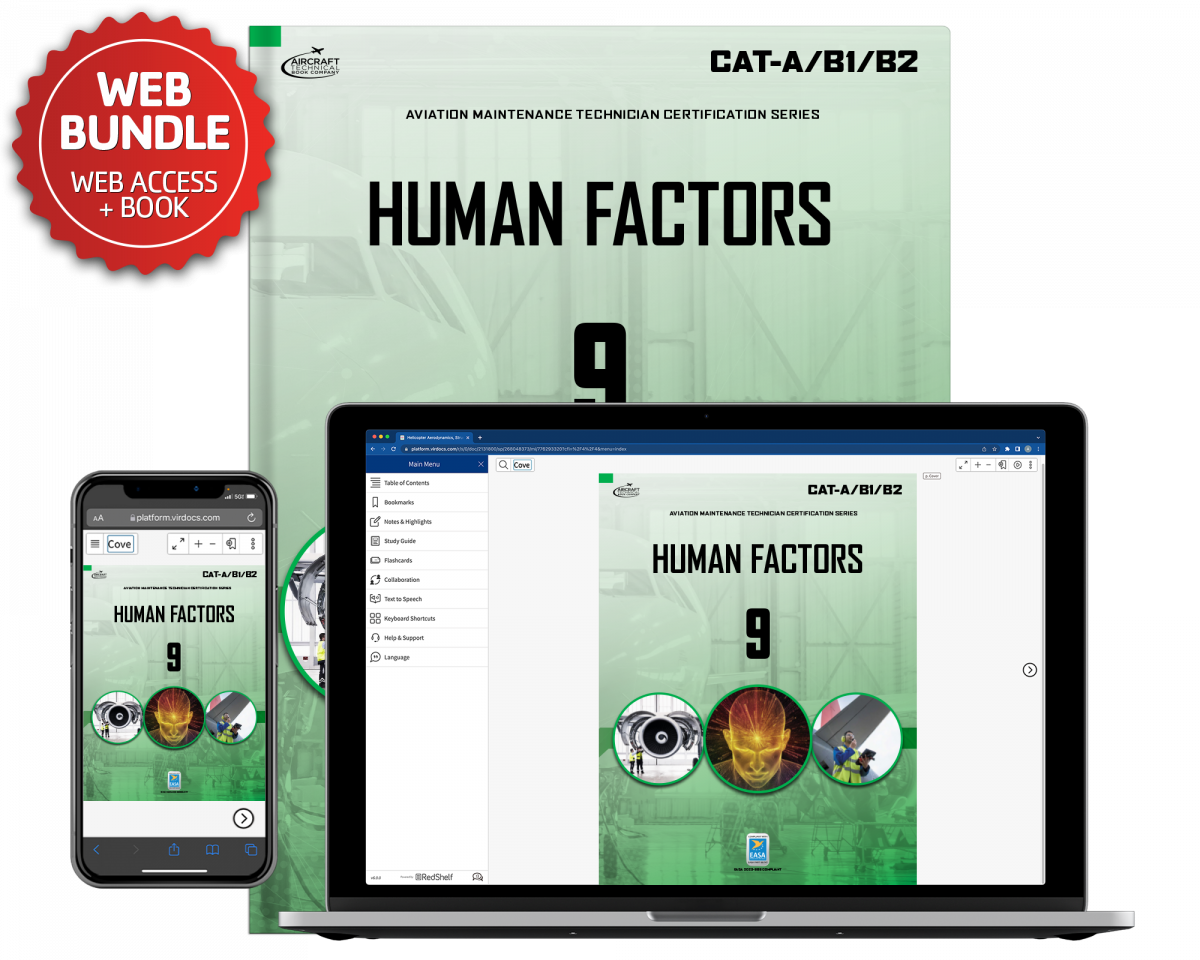 Human Factors: Module 9 (CATA/B1/B2) - RedShelf Online Bundle