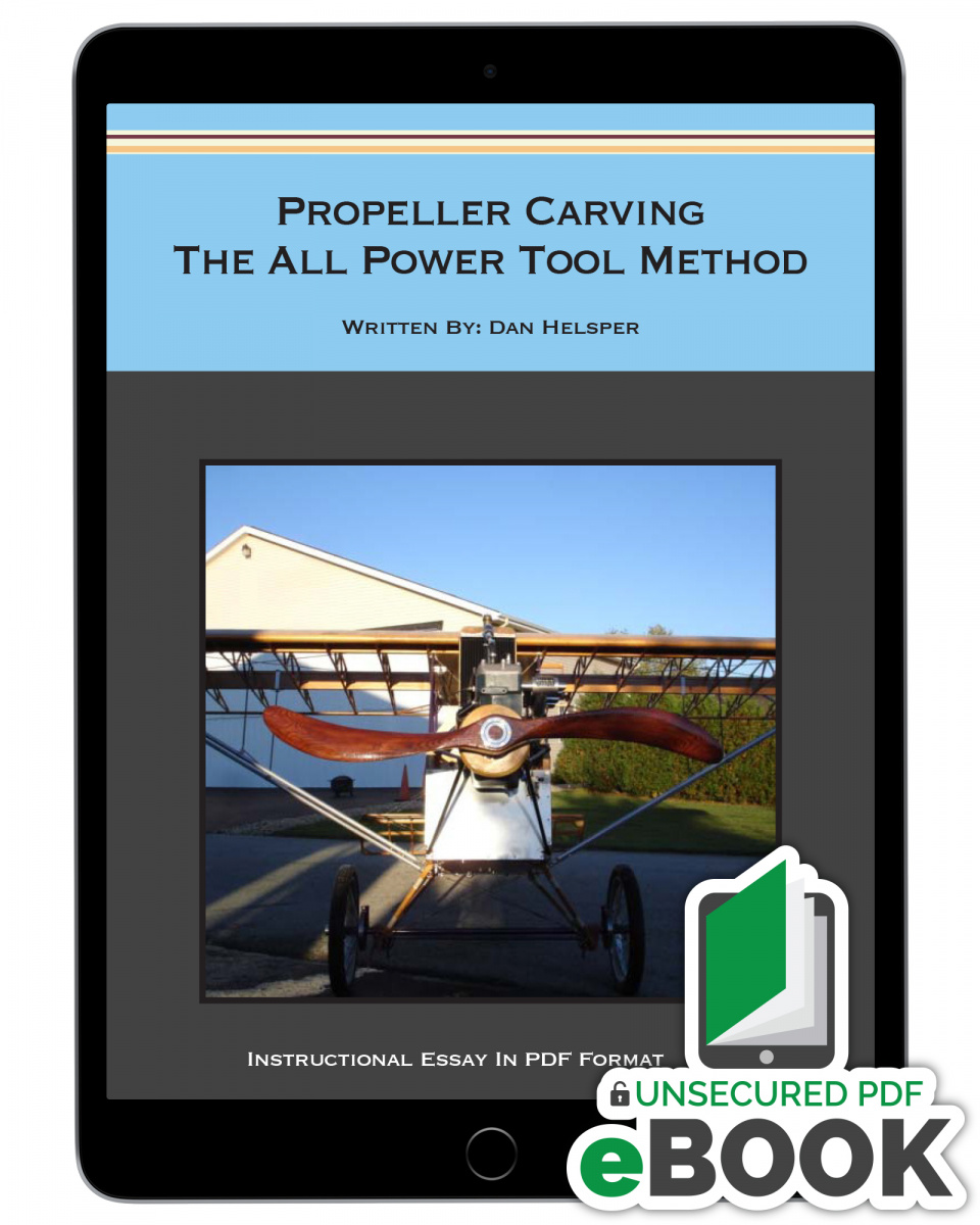 Propeller Carving The All Power Tool Method - eBook