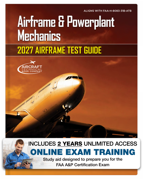 2027 Airframe Test Guide with Online Exam Training 