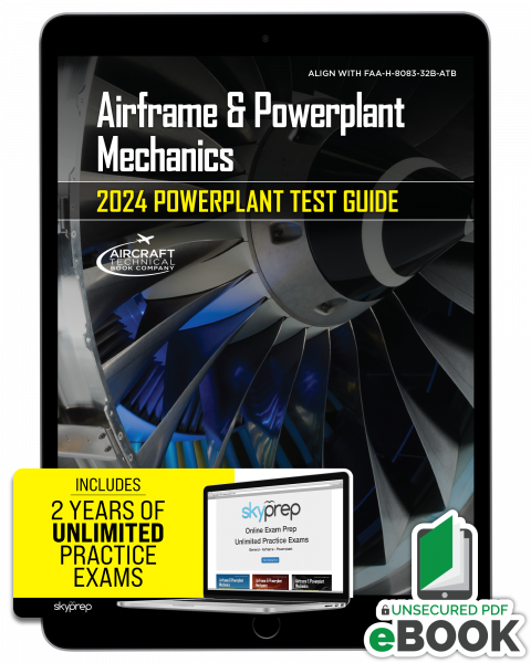 2024 Powerplant Test Guide eBook with Skyprep
