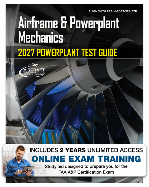 2027 Powerplant Test Guide with Online Exam Training