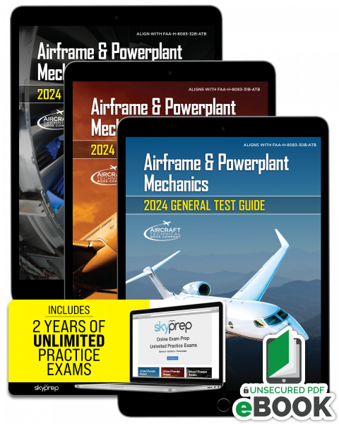 2024 Test Guides Set of 3 eBooks with Skyprep