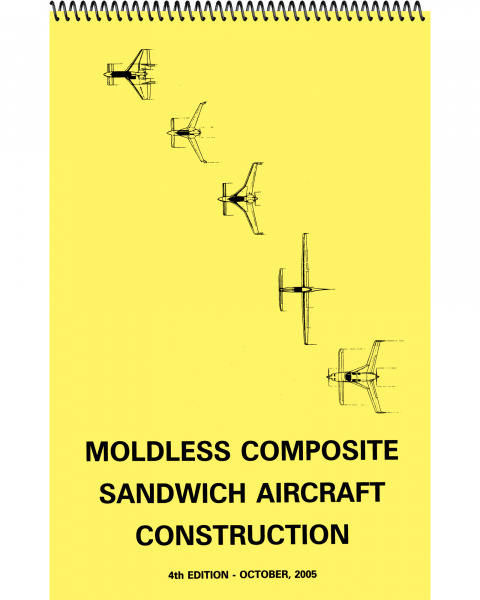Moldless Composite Sandwich Aircraft Construction