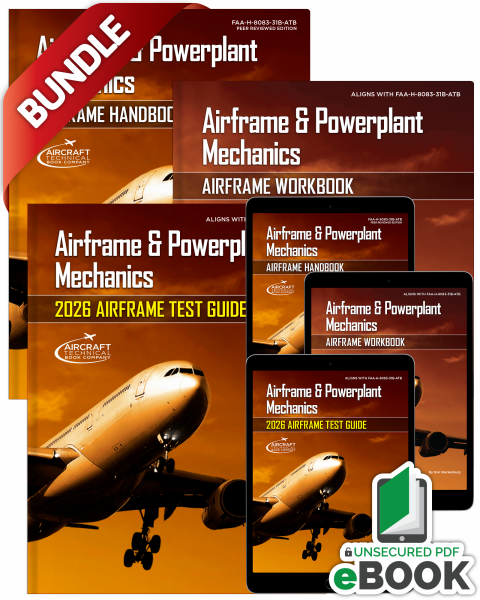 A&P Student Airframe Kit - Unsecure eBook Bundle