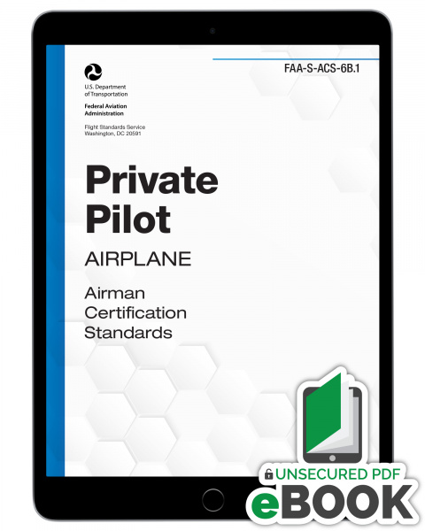 Airman Certification Standards Private Pilot - eBook