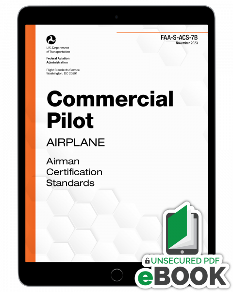 Airman Certification Standards Commercial Pilot - eBook