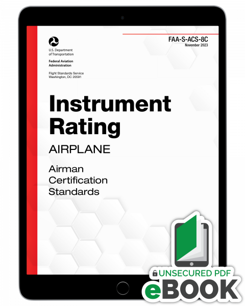 Airman Certification Standards Instrument Rating - Unsecure eBook