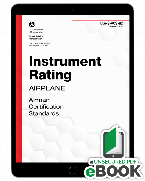 Airman Certification Standards Instrument Rating - eBook