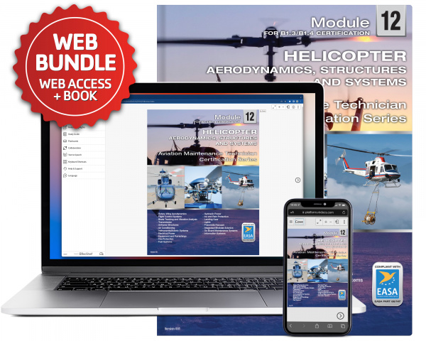 Helicopter Aerodynamics, Structures and Systems: Module 12 (B1) -Online Bundle