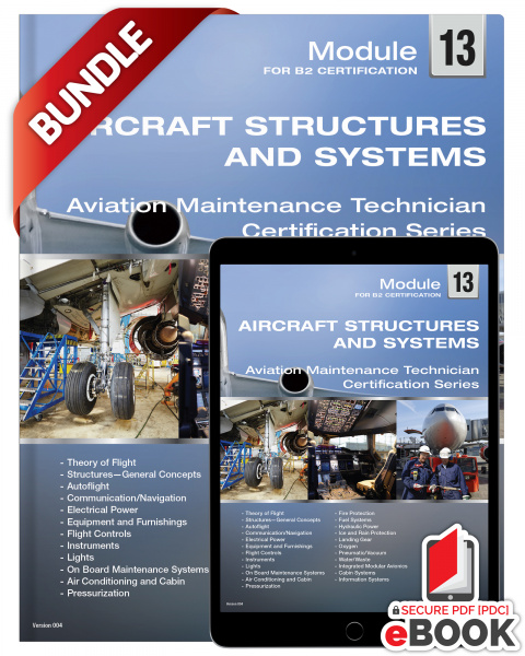 Aircraft Structures and Systems: Module 13 (B2) - Secure eBook Bundle - Pre-2023-989