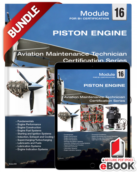 Piston Engines: Module 16 (B1) - Secure eBook Bundle - Pre-2023-989