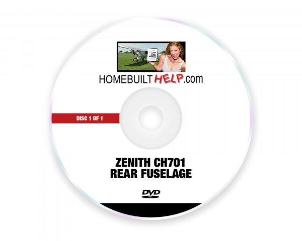 Zenith CH701 Rear Fuselage - DVD