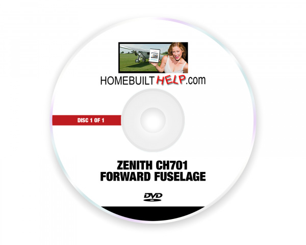 Zenith CH701 Forward Fuselage - DVD
