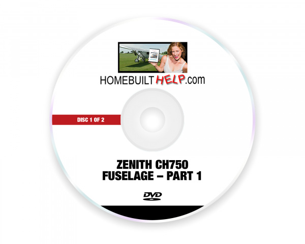 Zenith CH750 Fuselage Part 1 - DVD