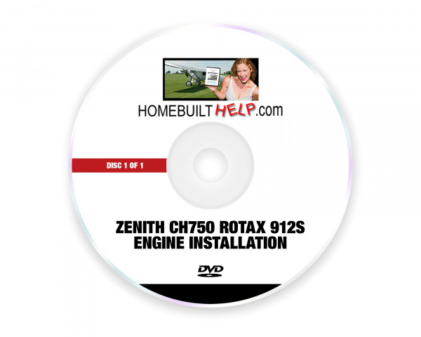 Zenith CH750 Rotax 912S  Engine Installation - DVD